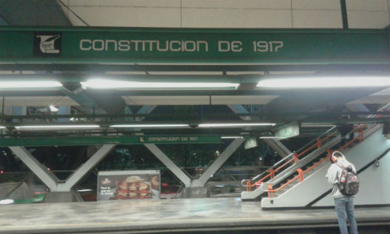 Agresión metro