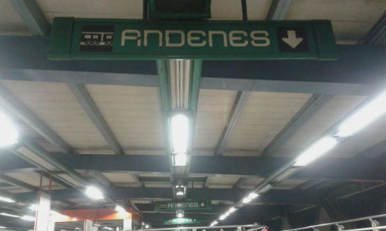Agresión metro1