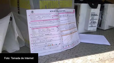La candidata de la coalición PT-PRD, María Cruz, afirmó que con estos hechos se confirma el fraude electoral.