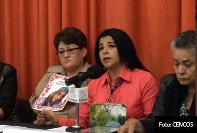 La madre de la joven desaparecida denunció que tras haber increpado a Javier Duarte inició una campaña mediática para criminalizar a su hija, y sostener que ella tenía nexos con el narcotráfico.