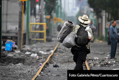 Desde 2015 han arreciado los ataques de guardias de seguridad contra migrantes y defensores.
