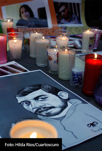 Rubén escondía su miedo. Vino a buscar un camino nuevo, lejos del peligro que Veracruz le significaba.