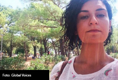Hatice Ezgi Sadet en un selfie sin fecha. 