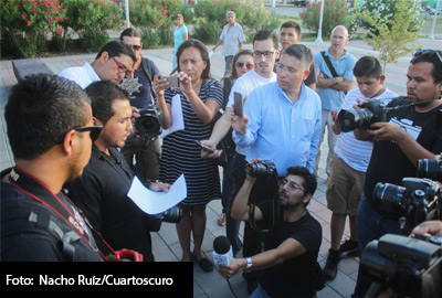 "Todos hablan de los periodistas cuando mueren pero nadie les paga cuando trabajan".