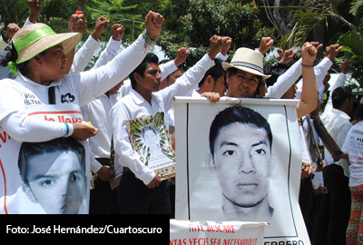 La desaparición de los normalistas el 26 de septiembre de 2014, fue calificada por los padres como “la peor y más indignante atrocidad que registra la historia reciente del país.