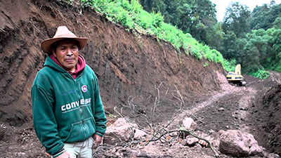 Comuneros de Xochicuatla hicieron un recuento de las irregularidades del grupo Higa, sólo en lo referente a la autopista.