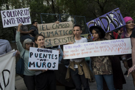 La marcha en la Ciudad de México. Foto: Tercero Díaz / Cuartoscuro.