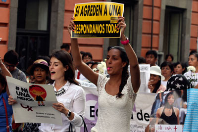 En el caso de México no hay cifras oficiales de las muertes de mujeres en 2014. Foto: Hilda Ríos / Cuartoscuro.