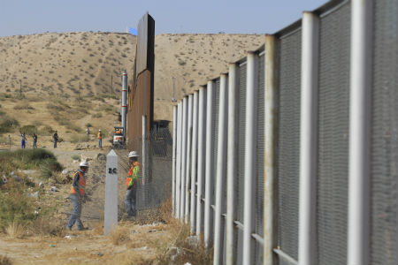 El muro en Ciudad Juárez. Foto: Nacho Ruiz / Cuartoscuro.