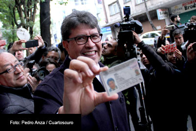 En la elección del D.F, Morena arrebató espacios al PRD.