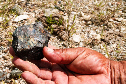 El codiciado mineral. 