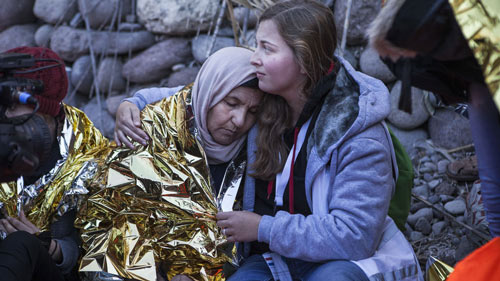 Voluntaria-Lesbos1